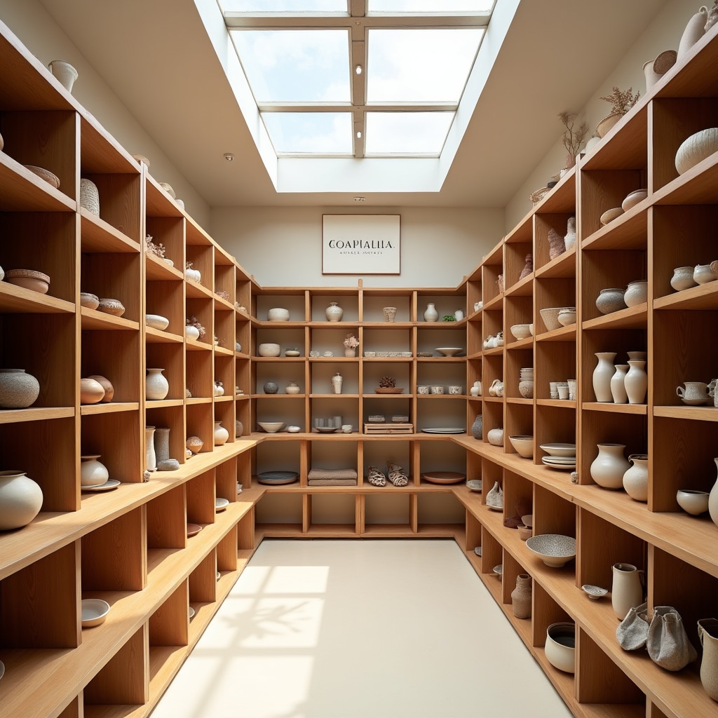 Allestimento pop-up store professionale per brand artigianale italiano